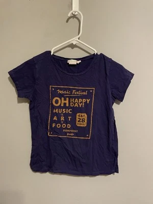 bonpoint T-shirt Purple/blue Size 12A - Image 1 of 4