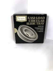 Sears Easi-Load Circular Slide Tray Holds 100 2x2 Continuos Projection - Picture 1 of 6