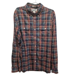 Camisa Duluth Untucked Abotonada Estándar Manga Larga Bolsillos a Cuadros Para Hombres XL - Imagen 1 de 4