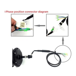 Ebike Part Upgrade Reliable Cord of Size Sixty Centimeters Featuring a Hall - Picture 1 of 7