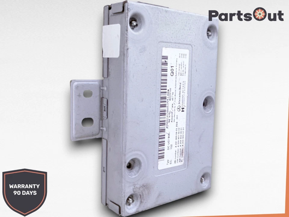 Módulo de control de interfaz de medios 2006-12 Mercedes-Benz GL500 GL550 A22195005903 OEM Foto 1 de 4