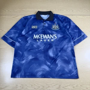 Vintage Newcastle United 1993/95 Away Football Shirt ASICS McKewan’s Men’s XL - Picture 1 of 16