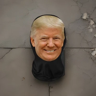 Realistic Celebrity Full Face Mask  President Costume  Party Baraklava Cosplay - Image 1 of 2