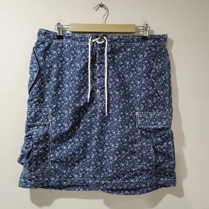Vintage Polo Ralph Lauren Cargo Board Swim Surf Shorts Floral Flower Pattern 36 - Picture 1 of 6