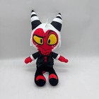 NEW Moxxie Helluva Boss Anime Plush Doll Hazbin Hotel Figures Toy Birthday Gift