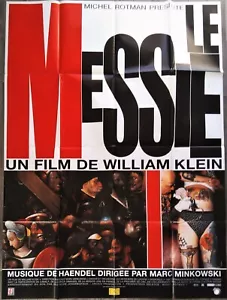 LE MESSIE/MESSIAH/1999/DOCUMENTAIRE/WILLIAM KLEIN/AFFICHE DE CINEMA 120X160 CM - Imagen 1 de 1