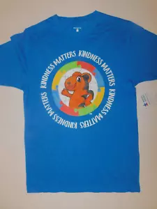Autism Awareness T-Shirt Small Kindness Matters Blue Adult Unisex - Picture 1 of 8