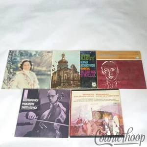 5x Lot Prokofiev/Prokofieff/Shostakovich/Nevsky/Ashkenazy/Soderstrom/Russia/USSR - Imagen 1 de 2