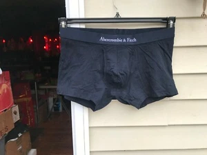 NWOT Abercrombie and Fitch Men's trunk underwear navy with white size XL - Picture 1 of 5