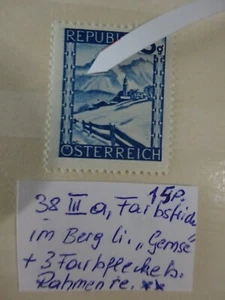 Gindl Plattenfehler Gindl Plattenfehler Landschaften ** - Bild 1 von 2