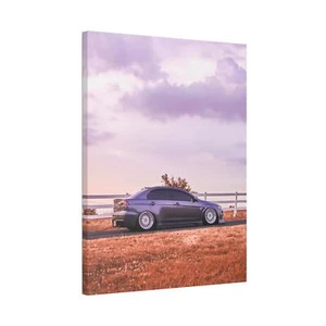 Mitsubishi Evo 10 High Resolution Museum Quality Vertical Canvas Print #009 - Picture 1 of 10