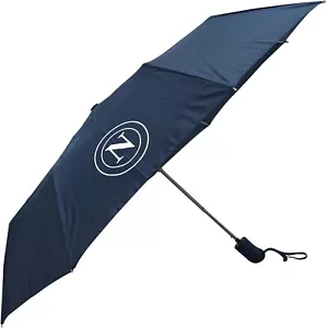 SSC Napoli Ombrello Pieghevole Colore Navy Automatico Articolo Ufficiale - Picture 1 of 1
