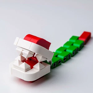 Nueva Minifigura LEGO® Super Mario: Planta Piraña (mar0039) Fortaleza Guardada 71362 - Imagen 1 de 8