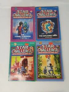 Star Challenge Vintage Paperback Book 3 4 8 10 Cosmic Aliens Christopher Black - Picture 1 of 13