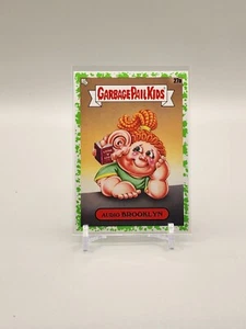 Audio BROOKLYN 2022 Topps Garbage Pail Kids Book Worms #27a Booger Green - Picture 1 of 2
