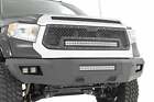 Rough Country Heavy Duty Front Bumper-Black, for Toyota Tundra; 10777