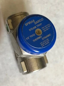 NEW 1/2" TD52 SPIRAX SARCO B.M. 54530C STEAM TRAP COOL BLUE THERMO DYNAMIC,AY,AV - Picture 1 of 6