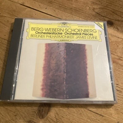 Berg/ Webern/ Schönberg/ Orchesterstücke von Levine, CD | 09466 - Bild 1 von 3