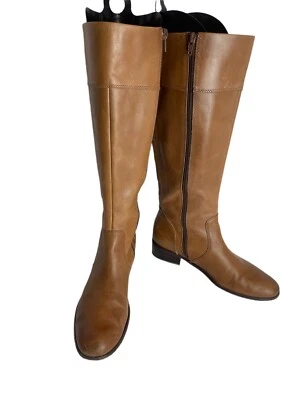 Corso Como Samual Brandy Womens Shoes Brown 8 M Leather Knee High Riding Boots - Image 1 of 4