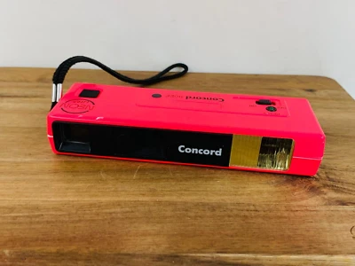 UNTESTED CONCORD 110 EF NEON LITES FILM CAMERA - Image 1 of 4