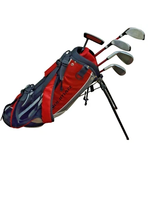 Bolsa de golf junior soporte 5 vías 27" ORLIMAR correas de transporte jóvenes 5 palos Foto 1 de 4