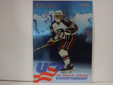 1993-94 Donruss USA World Junior Championship Blake Sloan #USA20 Rookie RC