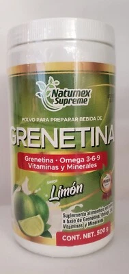 GRENETINA HIDROLIZADA 100% NATURAL (sabor limón/sabor limón) Naturamex Suprem Foto 1 de 4