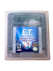 E.T. Escape From Planet Earth Nintendo Game Boy Color Advance Cartridge w/ Case - Picture 1 of 3