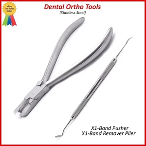 Orthodontic Band Remover Pliers & Band Pusher Scaler Bands Seating Scraper - Picture 1 of 1