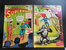 Superman #103, and Superman's Pal Jimmy Olsen #10 both from the 50's