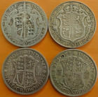 Halfcrown George V 2/6 1911 - 1936 Half Crown Choose Your Year/Grade