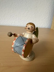 Wendt und Kühn Engel mit Pauke um 1920 bis 1935/ ca. 100 Jahre alt - Bild 1 von 6