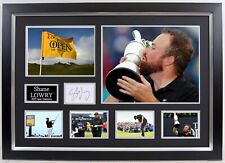 Shane LOWRY 2019 Open Golf Winner Signed Autograph Framed Display A COA AFTAL