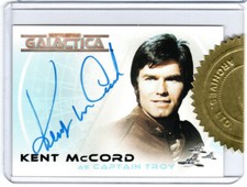 COMPLETE BATTLESTAR GALACTICA CIA1 2 CASE INCENTIVE KENT MCCORD TROY AUTOGRAPH