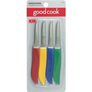 (6)- Bradshaw Goodcook Colored Handle Paring Knife Set (4-Piece) Model: 18765 - Picture 1 of 1