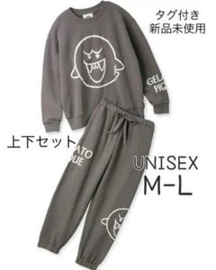 GELATO PIQUE x Super Mario Jacquard knit and long pants size M-L men Teresa - Picture 1 of 5