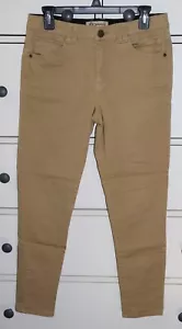 Ladies Democracy Ab Tecchnology Tan Skinny Pants size 6 ~ 26.5" Ins - Picture 1 of 8