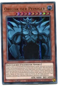 Yu-GI-OH Obelisk der Peiniger Ultra RAre EGO1-DE001 - Bild 1 von 1
