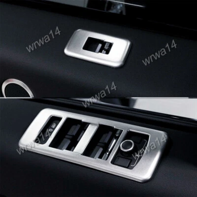 1 juego de cubierta de interruptor de elevación de ventana apta para Land Rover Range Rover Sport 2014-2017 Foto 1 de 4