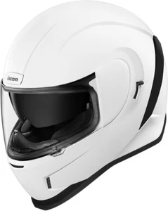 Icon Airform Full Face Helmet Gloss White Size X-Large - Picture 1 of 3