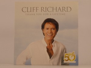 CLIFF RICHARD THANKYOU FOR A LIFETIME (A94) 1 Track CD Single Card Sleeve EMI