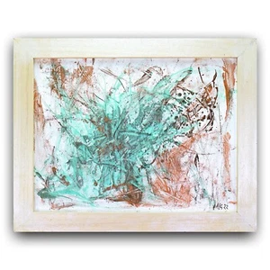 Gemälde "Schneegestöber bei den Weiden" 50 cm Unikat Prof.em Loeschner-Gornau - Bild 1 von 2
