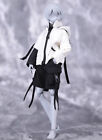 HASUKI CS012 1/12 Scale Black Jacket Black Shorts Clothes Model Fit 6''Figure