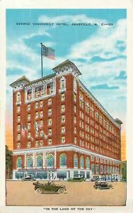 Postcard North Carolina George Vanderbilt Hotel Asheville Unposted - Picture 1 of 2
