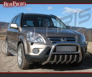 HONDA CR-V 2002-2006,BULL BAR,NUDGE BAR,A BAR + GRATIS!!! STAINLESS STEEL - Picture 1 of 1