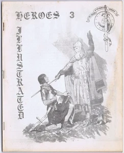 HEROES ILLUSTRATED # 3 US Fanzine 1969 PRINCE VALIANT - Bild 1 von 1
