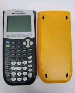 TI-84 Plus Graphing Calculator with Cover and Batteries, Texas Instruments READ - Picture 1 of 1