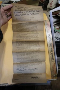 El Gran Jurado 1962 elogió a George C. Wallace resistiendo al límite copia del documento - Imagen 1 de 6