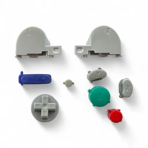 OEM Nintendo GameCube Button Set – A B X Y Start D-Pad Z L & R Triggers, Genuine - Picture 1 of 2