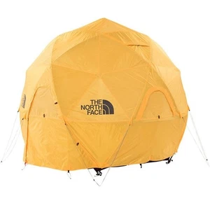 The North Face Geodome 4 Zelt NV21800 Safrangelb mit Stellfläche - Bild 1 von 11